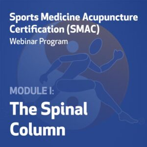 Webinar Programa de Certificação Em Acupuntura Desportiva (Smac) – Módulo 1: a Coluna Espinal