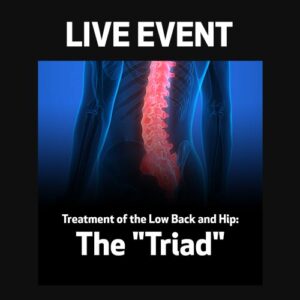 Treatment of the Low Back and Hip: The Triad